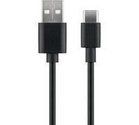Microconnect USB3.1CCHAR1B USB cable USB 2.0 1 m USB A USB C Black