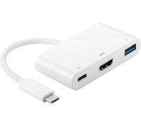 MicroConnect - External video adapter - USB-C 3.1 - HDMI - white