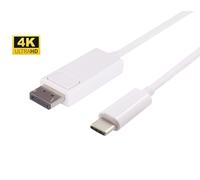 MicroConnect USB3.1CDPB2W USB - C to DP V1.2. 2m White