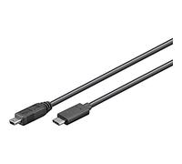 Microconnect usb3.1cmb505 0.5 m USB C Mini-USB B Black USB Cable - USB Cables (0.5 m, 3.0 (3.1 Gen 1), USB c, Mini-USB B, Male/Male, Black)