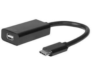 MicroConnect USB3.1CMDPB USB-C to Mini DisplayPort Adapter Cable 0.2m 4K Black