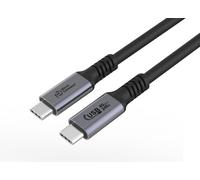Microconnect USB4CC15-240W USB cable USB4 Gen 3x2 1.5 m USB C Black