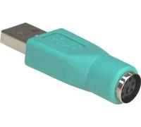 MicroConnect USBA-M/PS2-F USB A Male to PS/2 Female Adapter, Violet