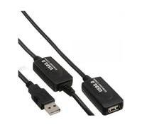 Microconnect USBAAF15A USB cable USB 2.0 15 m USB A Black