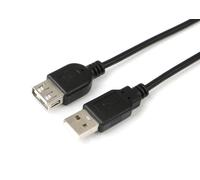 Microconnect USBAAF1B USB cable USB 2.0 1 m USB A Black