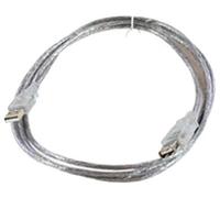 MicroConnect USBAAF2T 1.8 m USB A/USB A Male to Female USB Cable - USB Cable (1.8 m; USB A; USB A; male/female, transparent clear)