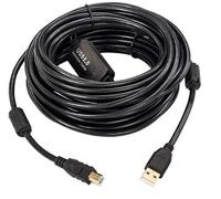 Microconnect USBAB20B-ACTIVE USB cable USB 2.0 20 m USB A USB B Black