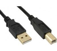 MicroConnect USBAB3G USB2.0 A-B 3m M-M Goldplated