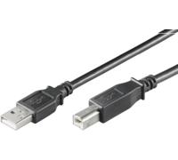 Microconnect USBAB5B 5m USB A USB B Male Male Black USB cable