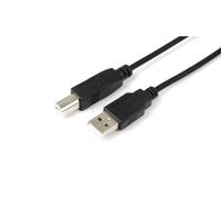 MicroConnect USBAB5B USB2.0 A-B 5m M-M Black