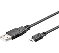 MicroConnect USBABMICRO3 USB Cable USB 2.0 3m USB A to Micro-USB B Black