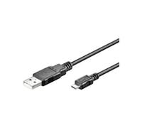 Microconnect USBABMICRO3 USB cable USB 2.0 3 m USB A Micro-USB B Black