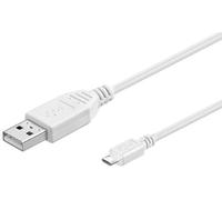 Microconnect USBABMICRO5W USB cable USB 2.0 5 m USB A Micro-USB B Whit