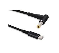 MicroConnect USB-C to DC Cable USBC-DC-5A-20V 5.5 x 2.5 mm 20V 5A Black
