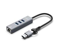 Microconnect USBHUB-RJ45-2IN1 interface hub USB 3.2 Gen 1 (3.1 Gen 1)