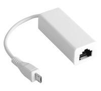 MicroConnect USBMICROETHB USB MICRO to Ethernet. White