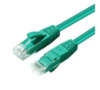 MicroConnect UTP603G Cat6 U/UTP Network Cable - 3m Green RJ-45 LSZH 10Gbps
