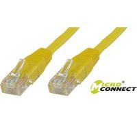 MicroConnect UTP610Y U/UTP CAT6 10M Yellow LSZH