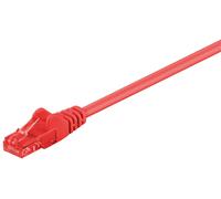 MicroConnect UTP625R Cat6 Network Cable - 25m Red U/UTP LSZH 10Gbps