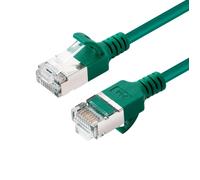 MicroConnect V-FTP6A005G-SLIM CAT6A U-FTP Slim. LSZH. 0.50m