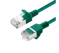 MicroConnect V-FTP6A005G-SLIM CAT6A U-FTP Slim. LSZH. 0.50m