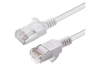 MicroConnect V-FTP6A005W-SLIM CAT6A U-FTP Slim. LSZH. 0.50m