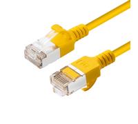 Microconnect V-FTP6A005Y-SLIM networking cable Yellow 0.5 m Cat6a U/FT