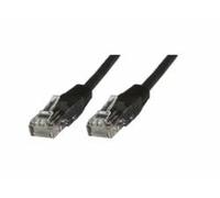 MicroConnect V-UTP5005SVP U/UTP CAT5e 0.5m Black 10 Pack