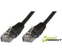 MicroConnect V-UTP501SVP U/UTP CAT5e 1m Black 10 Pack