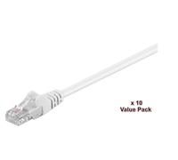 Microconnect V-UTP510WVP networking cable White 10 m Cat5e U/UTP (UTP)