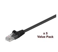 Microconnect V-UTP515SVP networking cable Black 15 m Cat5e U/UTP (UTP)