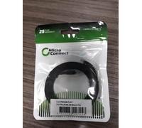 MicroConnect v-utp6 a02s-flat Black 2 m Cat6 a U/UTP Patch Cable (UTP) Network Cable - RJ-45 Network Cable (2 m, RJ45, CAT6 A U/UTP Patch Cable (UTP), Black)