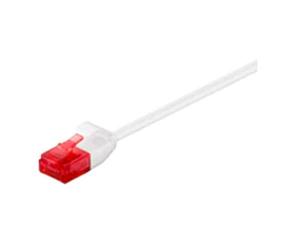MicroConnect v-utp60025 W-slim 0.25 m CAT6 Network Cable U/UTP Patch Cable (UTP) Network Cable - White (0.25 m CAT6 RJ45 U/UTP Patch Cable (UTP), RJ-45, White)