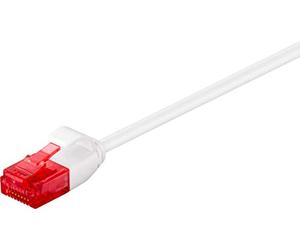MicroConnect V-UTP6005W-SLIM 0.5 m Cat6 U/UTP (UTP) White Network Cables (0.5 m, Cat6, U/UTP (UTP), RJ-45, RJ-45, White)