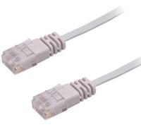 MicroConnect V-UTP601-FLAT U/UTP CAT6 1M Grey Flat