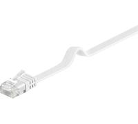 Microconnect V-UTP601W-FLAT networking cable White 1 m Cat6 U/UTP (UTP