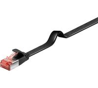 Microconnect V-UTP610S-FLAT 10m Black networking cable