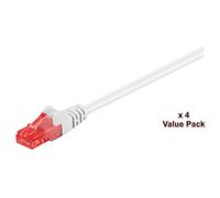 MicroConnect V-UTP620WVP Cat6 Network Cable 20m U/UTP White RJ-45 Value Pack