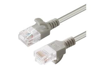 Microconnect V-UTP6A0015-SLIM networking cable Grey 0.15 m Cat6a U/UTP