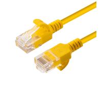 Microconnect V-UTP6A005Y-SLIM networking cable Yellow 0.5 m Cat6a U/UT