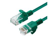 Microconnect V-UTP6A015G-SLIM networking cable Green 1.5 m Cat6a U/UTP