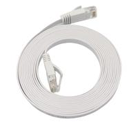 Microconnect V-UTP6A01W-FLAT-LSZH networking cable White 1 m Cat6a U/U