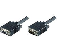 MicroConnect VGA Cable VGA Cable (10 m Black mongh10b 10 m VGA (D-Sub); VGA (D-Sub); VGA (D-Sub); VGA (D-Sub), Male, Female, Black)