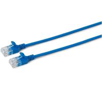MicroConnect W125628011 U/UTP CAT6A Slim 10M Blue