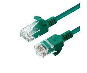 MicroConnect W125628019 U/UTP CAT6A Slim 7.5M Green