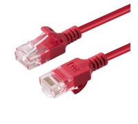 MicroConnect W125628036 U/UTP CAT6A Slim 5M Red