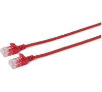 MicroConnect W125628037 U/UTP CAT6A Slim 7.5M Red