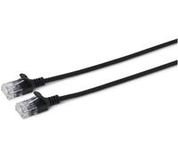 MicroConnect W125628047 U/UTP CAT6A Slim 10M Black W125628047