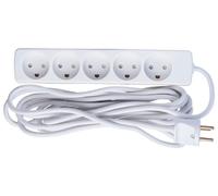 MicroConnect W125895476 5-way Danish Power Strip 5m