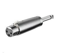 Microconnect XLRFJ cable gender changer XLR (3-pin) 6.35 mm (2-pin. mo